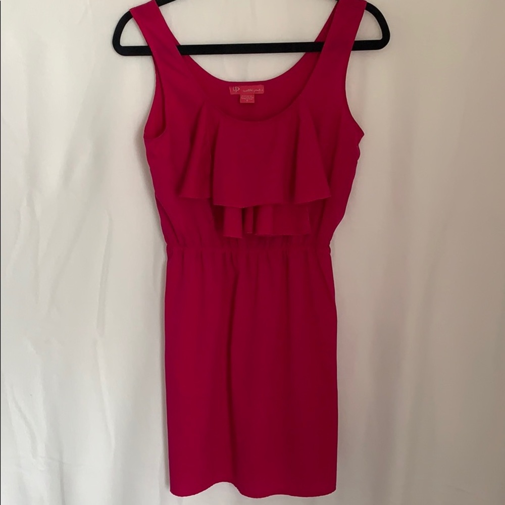 HOT pink dress